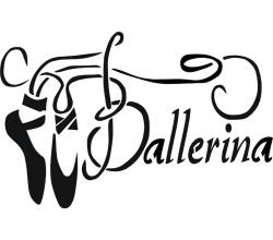 Stencil Schablone  Ballerina